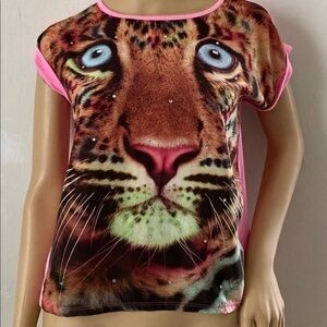 Piper animal tiger design top size XL ( 14-16)